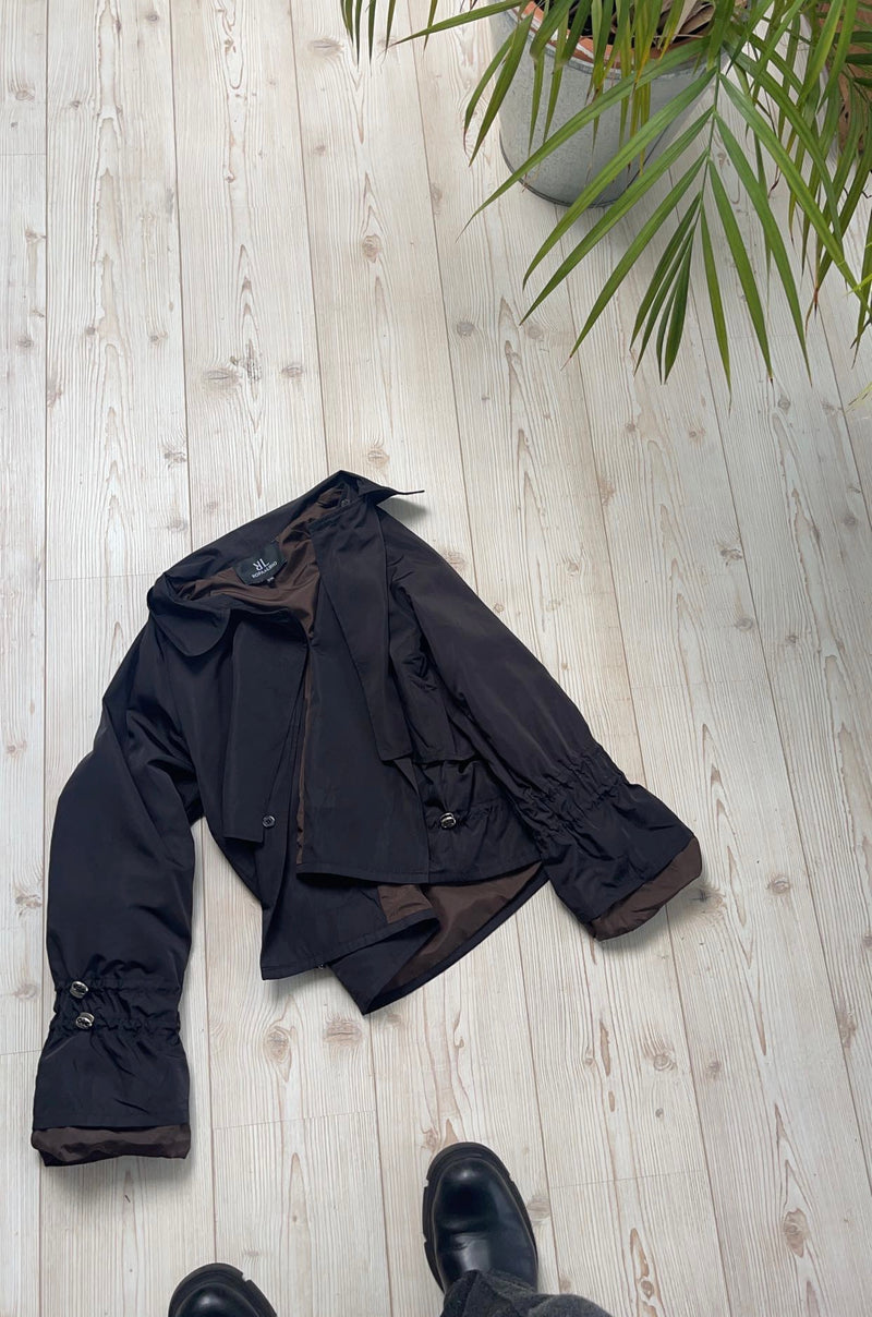 Cropped Trenchcoat Jacket